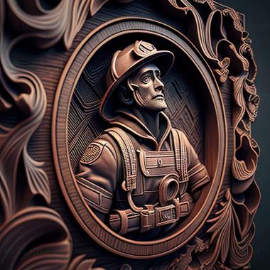 3D модель Гра Real Heroes Firefighter (STL)